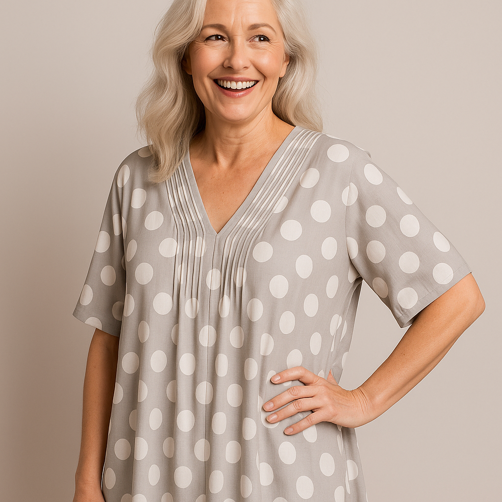 put this exact shirt on models that are goregeous 50 year old woman. Make them happy and turn jus...