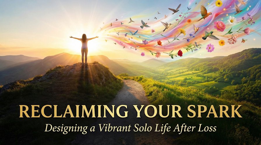 Reclaiming Your Spark: Designing a Vibrant Solo Life After Loss