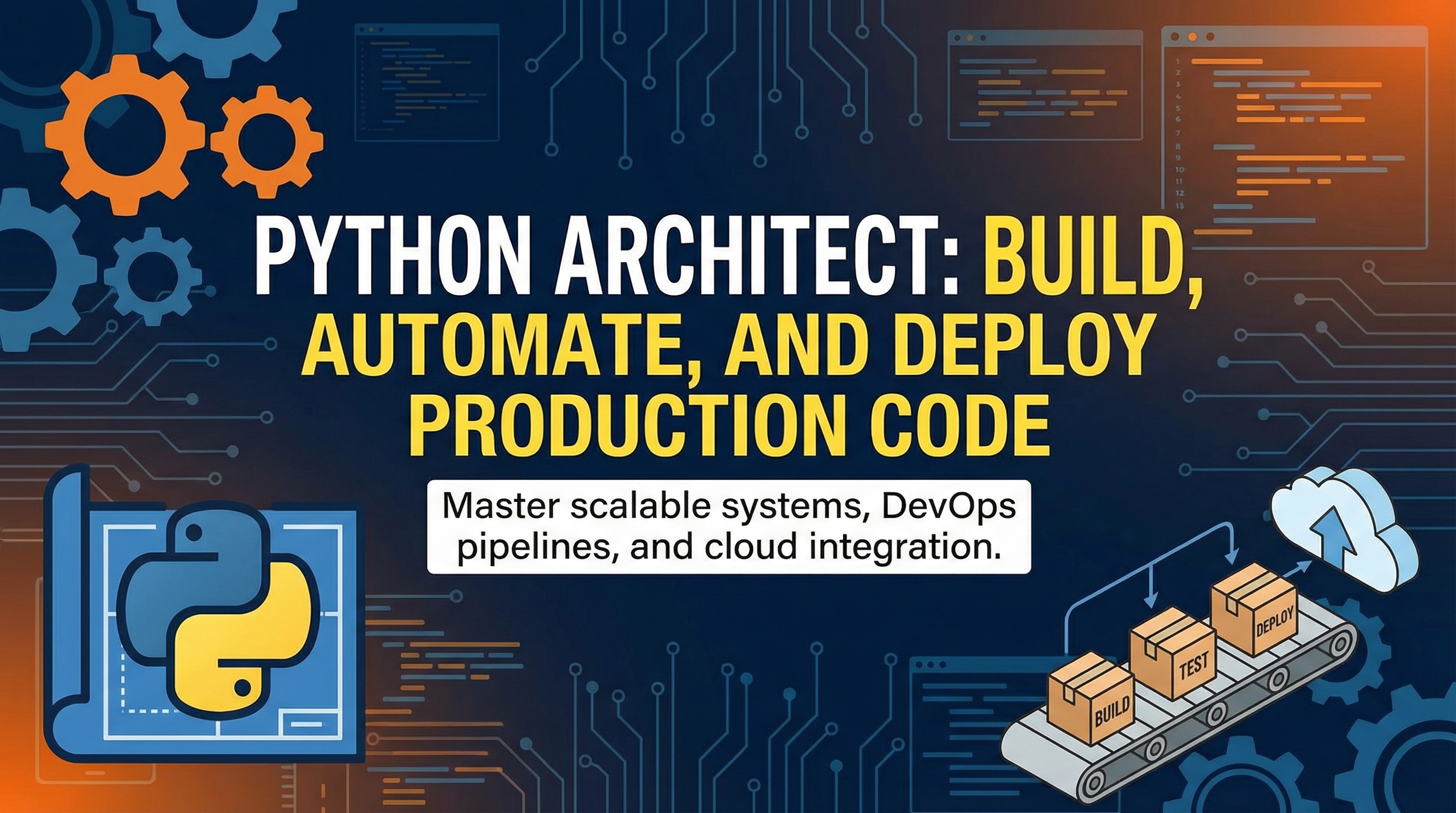 Python Architect: Build, Automate, and Deploy Production Code PART 1