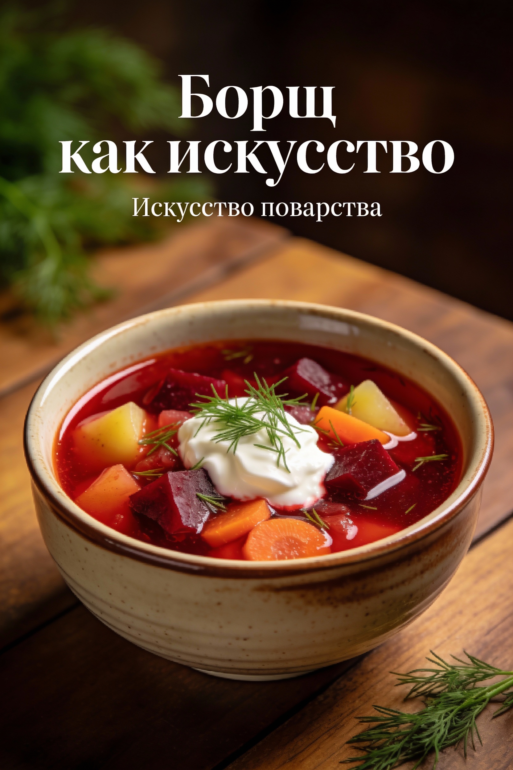 Борщ как искусство: от домашней кухни до ресторанного шедевра