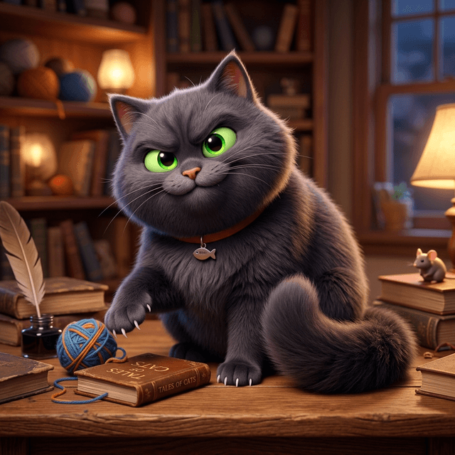 приключения кота и грабителя