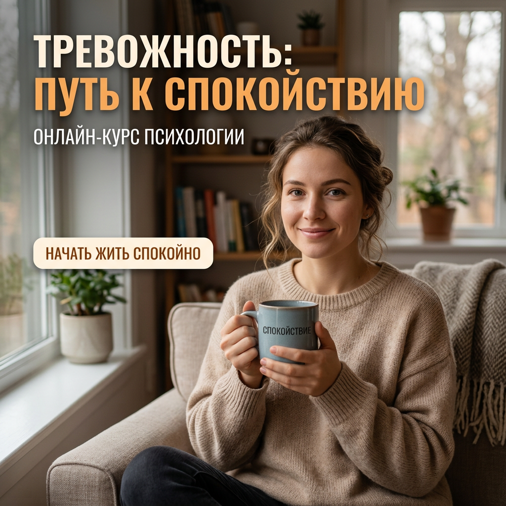 Тревога, стоп! Пять шагов к спокойствию с помощью КПТ