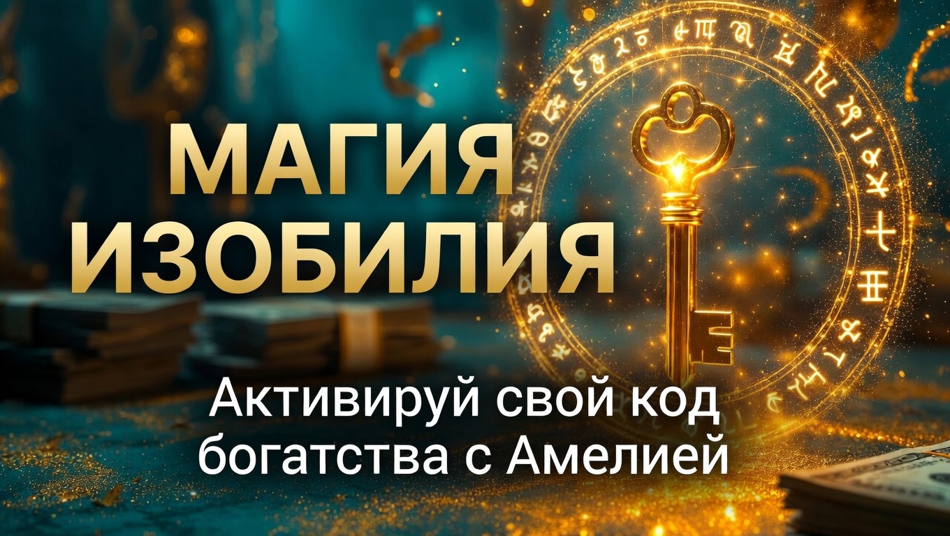 Магия Изобилия: Активируй Свой Код Богатства с Амелией