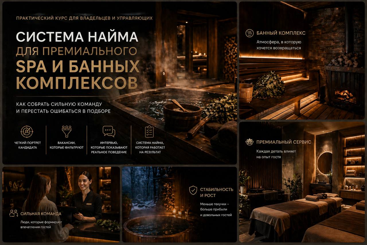 Система найма для премиального SPA