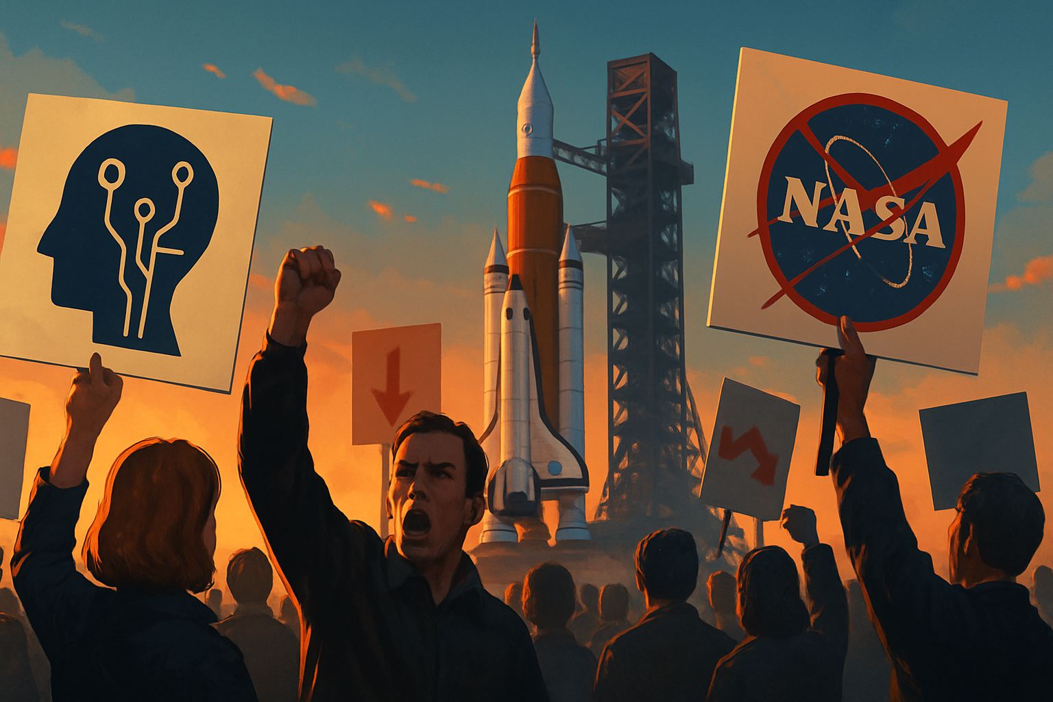 Сообщество ИИ выступает против исторических сокращений бюджета NASA на науку