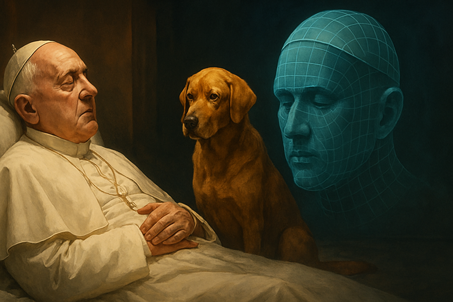 AI-Generated Hoax: Pope Francis Had No Dog at His Deathbed
