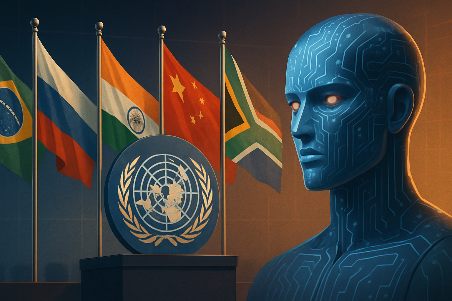 BRICS 국가들, 유엔 주도의 글로벌 AI 거버넌스 프레임워크 추진