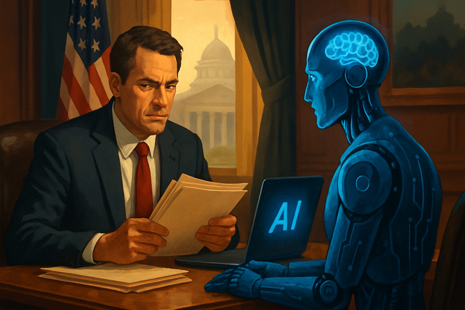 Rewolucja AI zmienia krajobraz przetargów federalnych