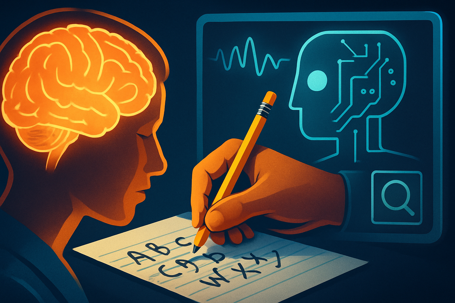 Läpimurto tekoälyssä: Käsialan analyysi paljastaa dysleksian varhaiset merkit
