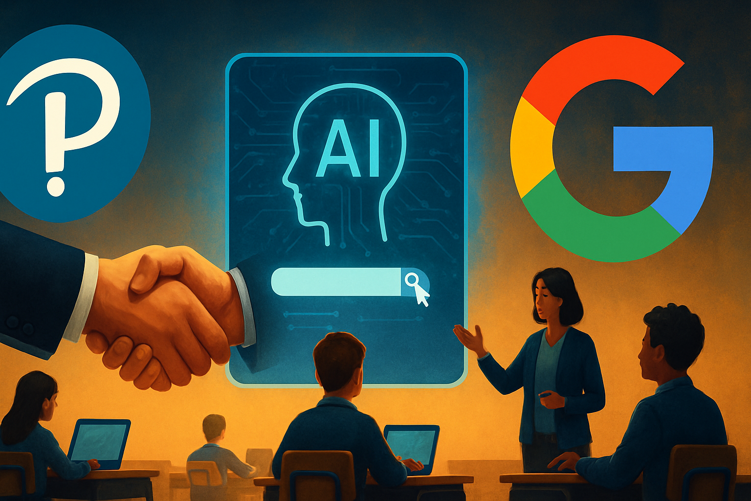 Google ja Pearson yhdistävät voimansa muuttaakseen peruskoulutusta tekoälyn avulla