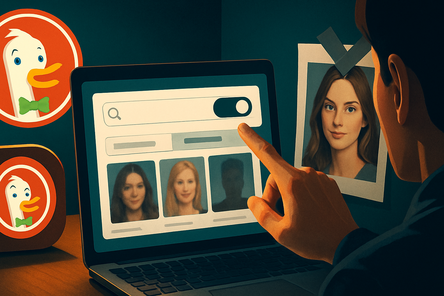 DuckDuckGo ने एआई इमेज की बाढ़ से निपटने के लिए नया फ़िल्टर फीचर लॉन्च किया