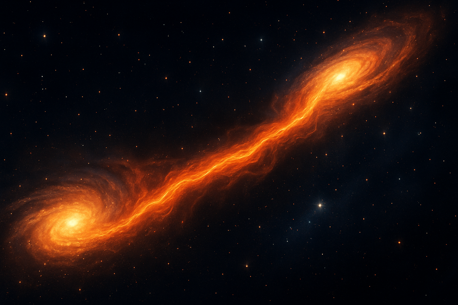 IA Ajuda Astrônomos a Descobrir Matéria Cósmica Perdida em Enorme Filamento