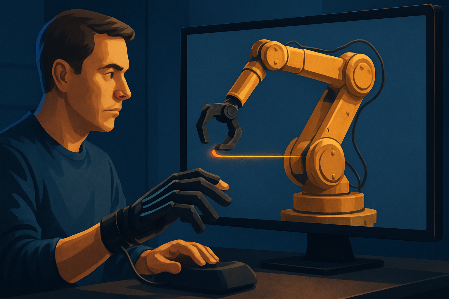 Fingerkänsla: Nya haptiska verktyg förändrar säkerheten för industrirobotar