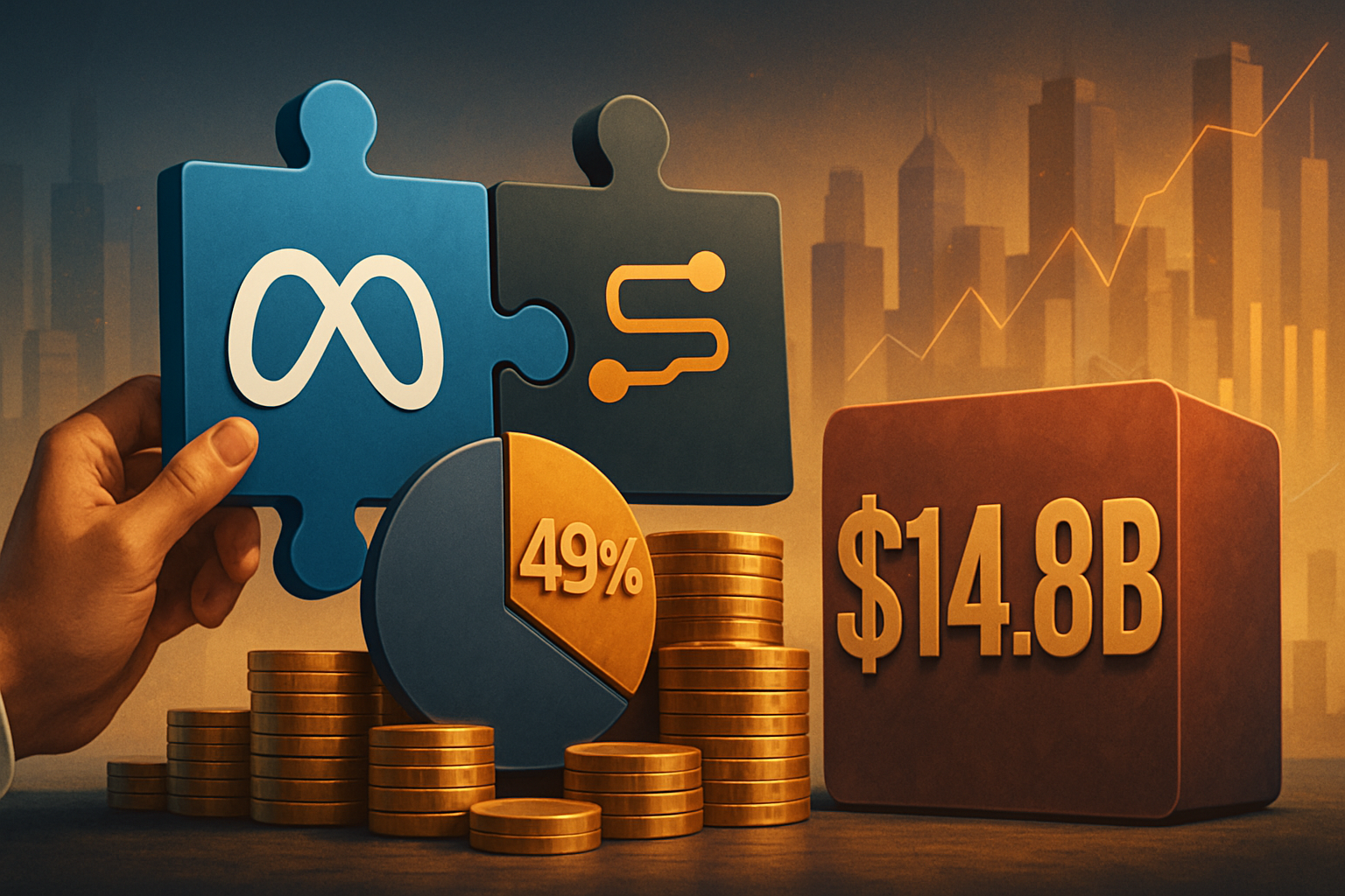 Meta sází 14,8 miliardy dolarů na Scale AI pro posílení ambicí v oblasti superinteligence