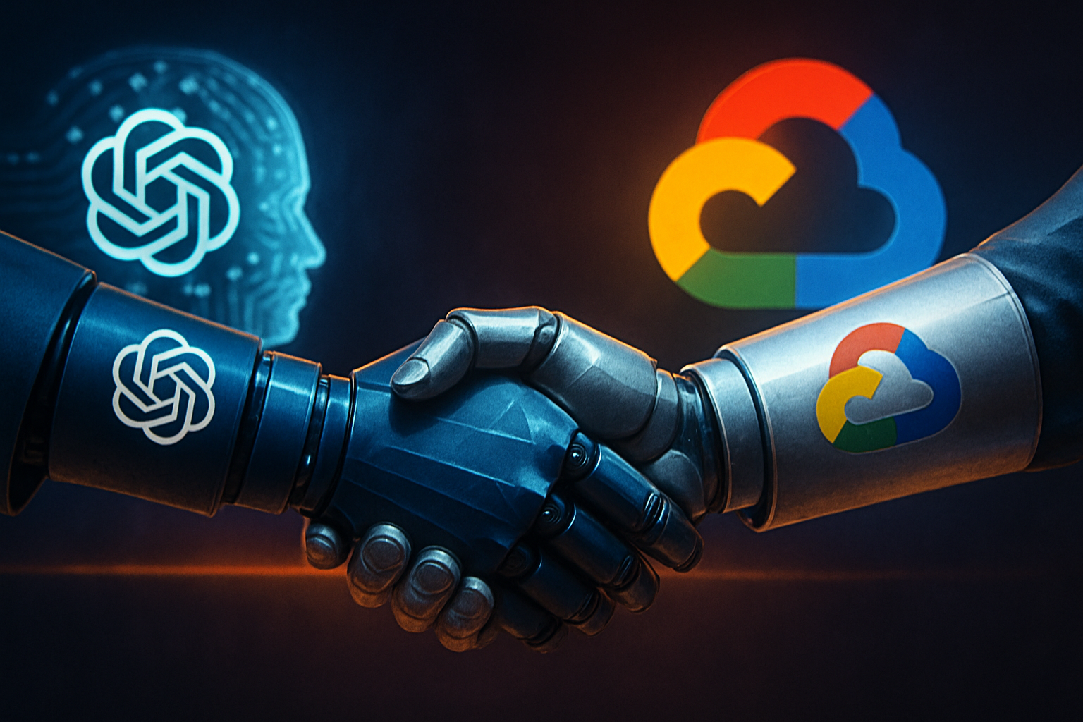OpenAI diversifie sa stratégie cloud avec un accord Google dans un contexte de rivalité en IA