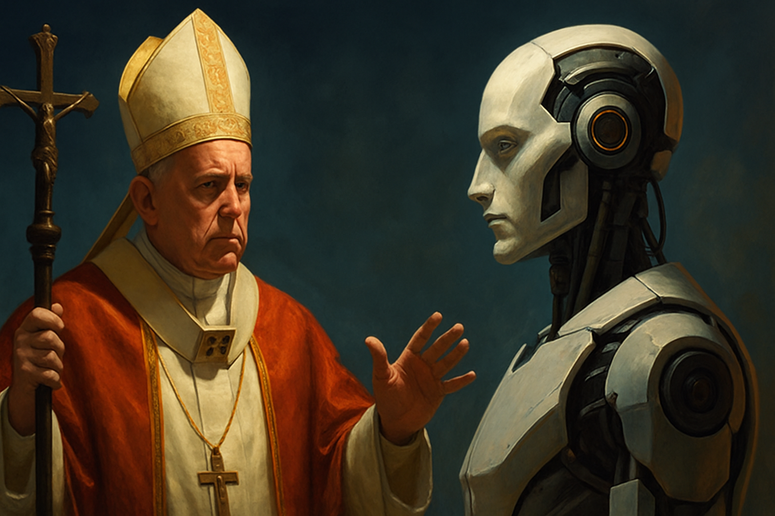 Papst Leo XIV. warnt: KI-Revolution bedroht Menschenwürde