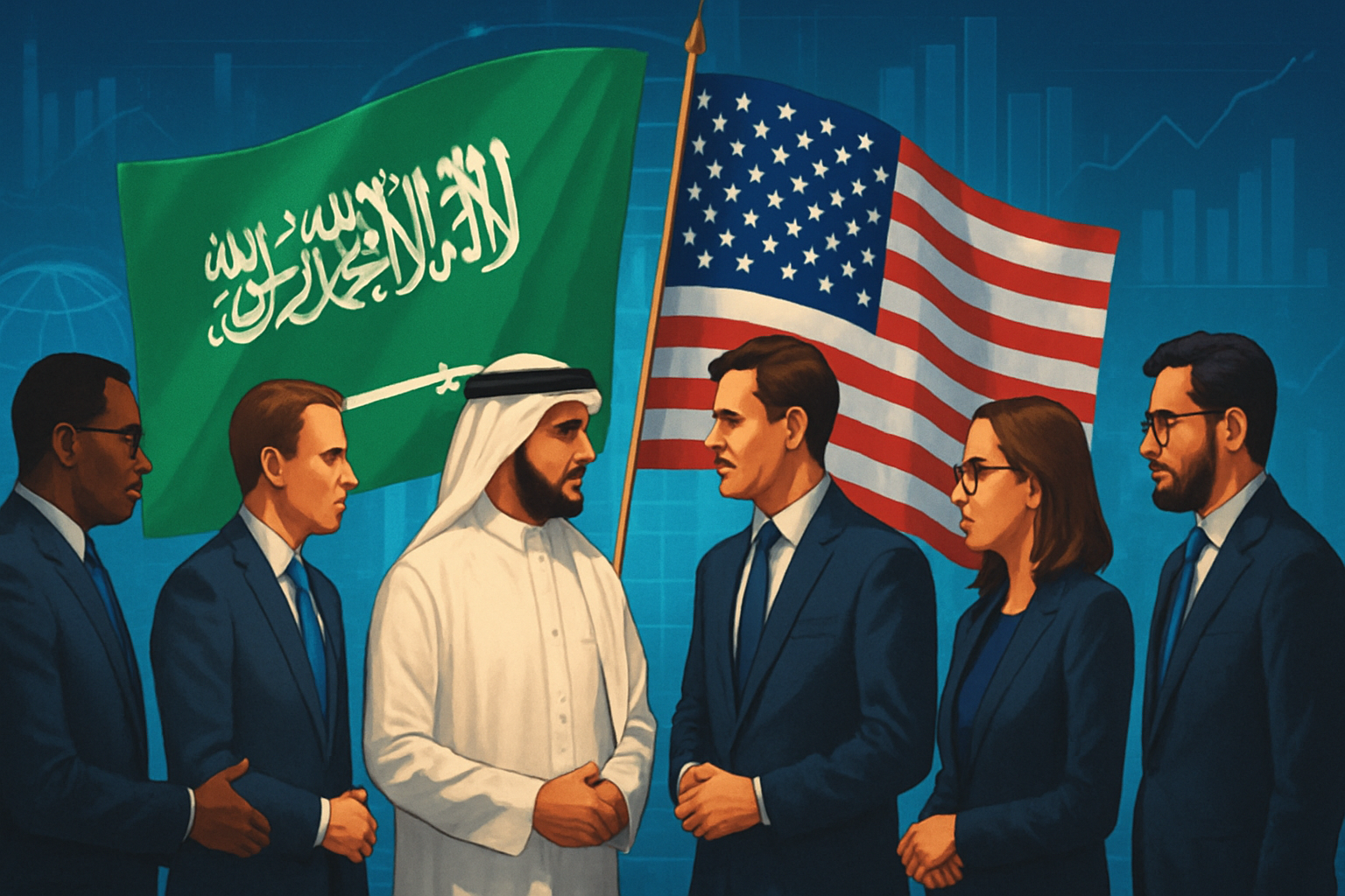 Titanii tehnologiei se reunesc la Riad, pe măsură ce Arabia Saudită își dezvăluie ambițiile în domeniul inteligenței artificiale