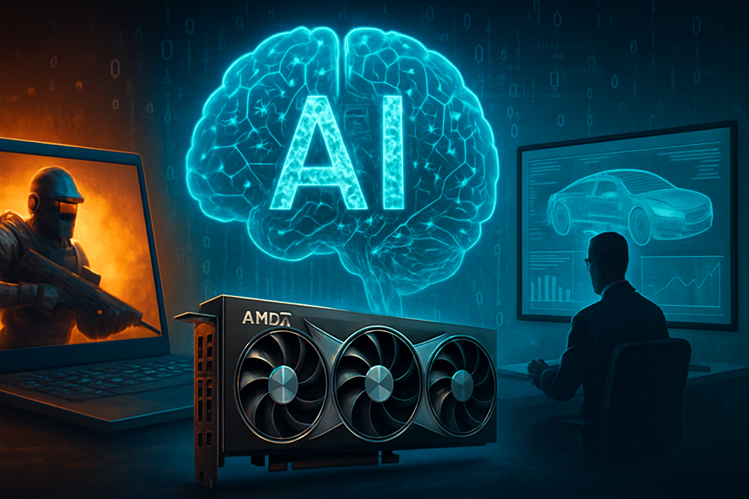AMD розширює екосистему ШІ новим апаратним забезпеченням і підтримкою ROCm