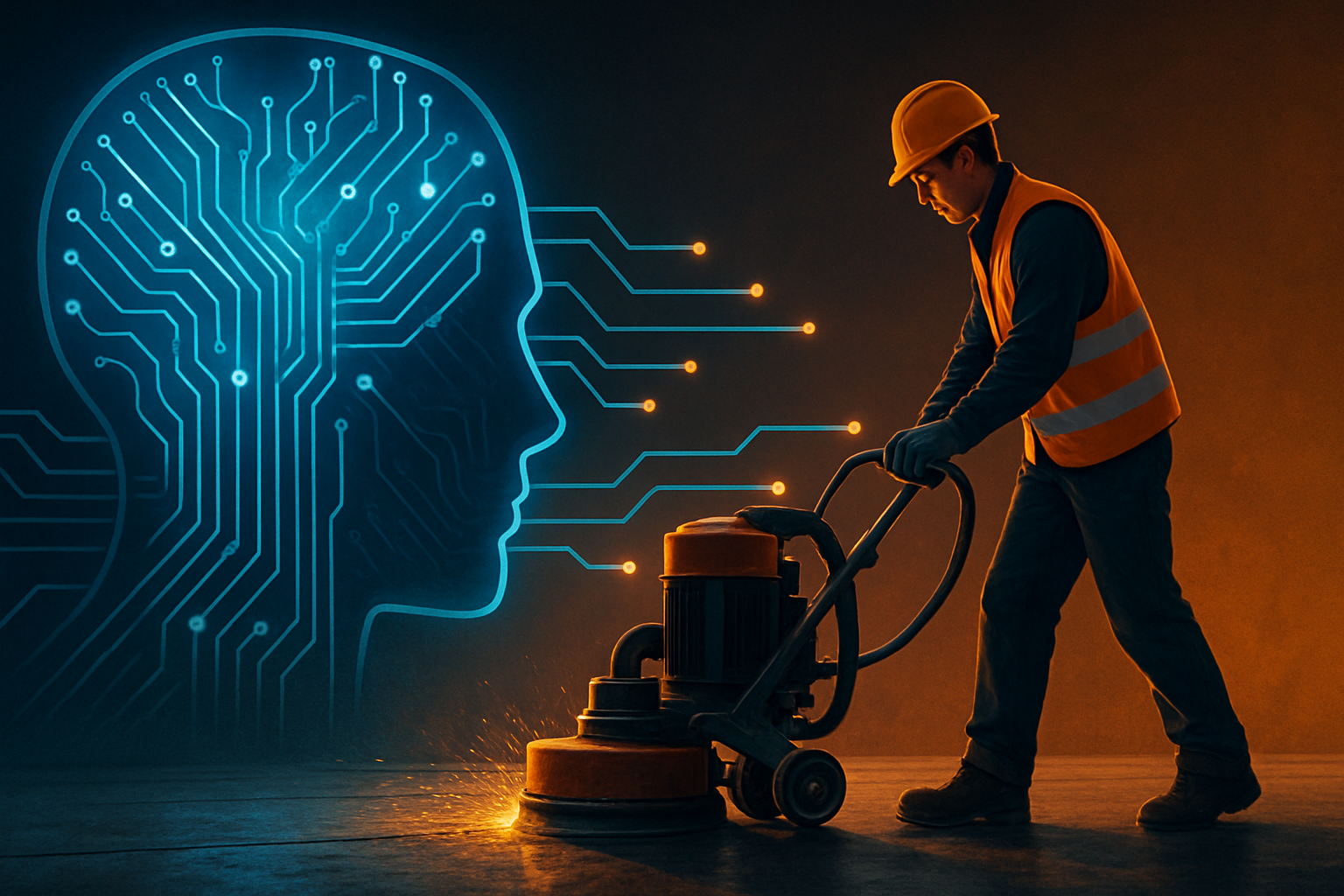 Yapay Zekâ, Beton Taşlama ve Parlatma Sektöründe Devrim Yaratıyor