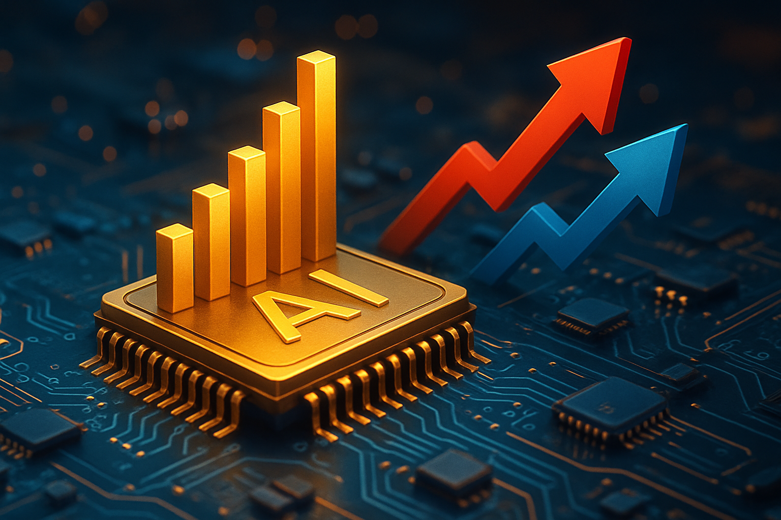 نفيديا تهيمن على سباق رقائق الذكاء الاصطناعي بقيمة 500 مليار دولار مع تقدم ملحوظ لـ AMD
