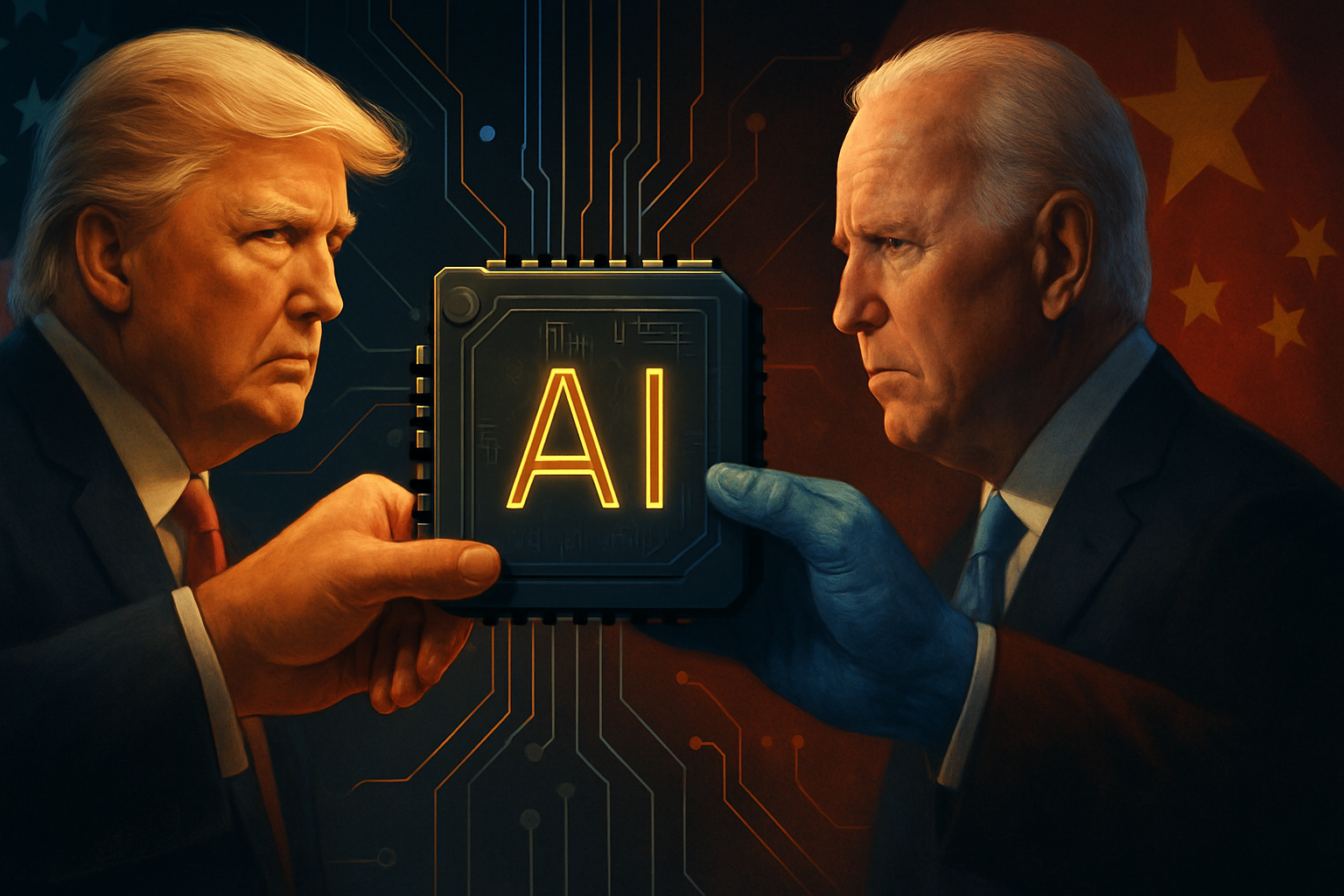 Trump elimina los controles de exportación de chips de IA de Biden en plena carrera tecnológica global