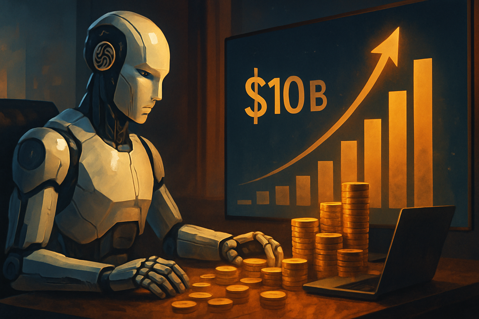 OpenAI atteint 10 milliards de dollars de chiffre d'affaires et double sa croissance en six mois