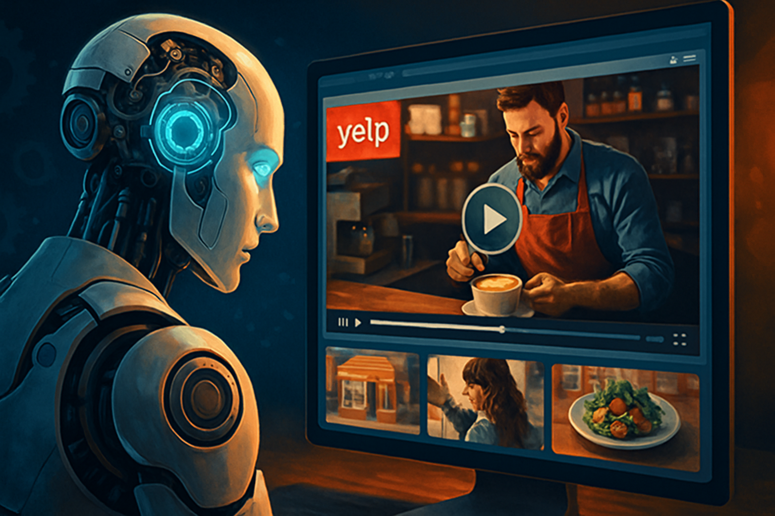 Yelp forvandler lokal opdagelse med AI-genererede videoforhåndsvisninger