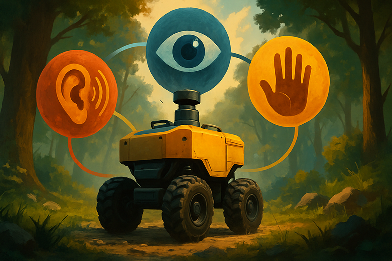 WildFusion Ger Robotar Mänskliga Sinnen för Utomhusnavigering