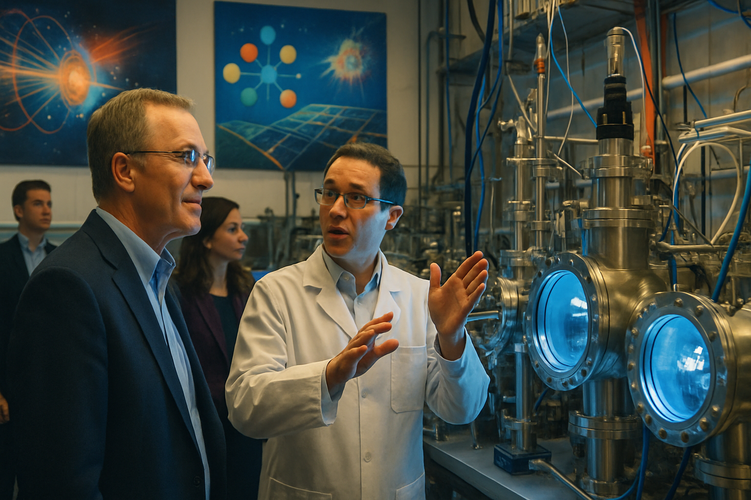 Министр энергетики Райт подчеркнул роль ИИ во время визита в лабораторию SLAC