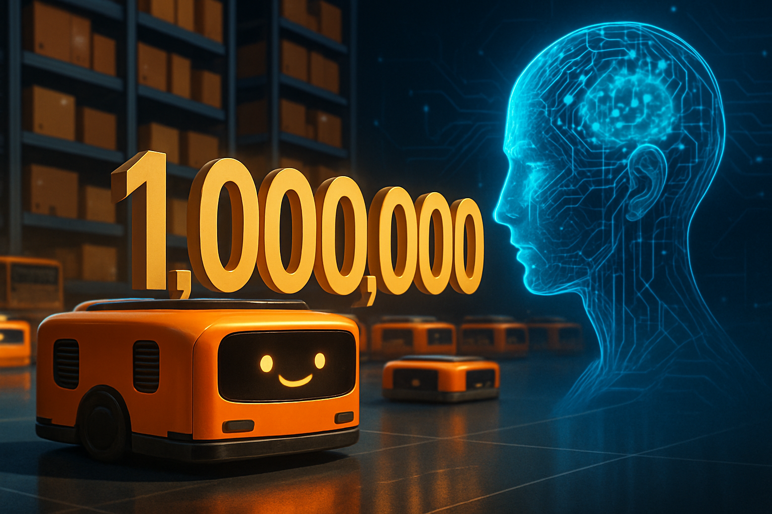 亚马逊机器人军团突破百万，AI“大脑”DeepFleet让其更智能