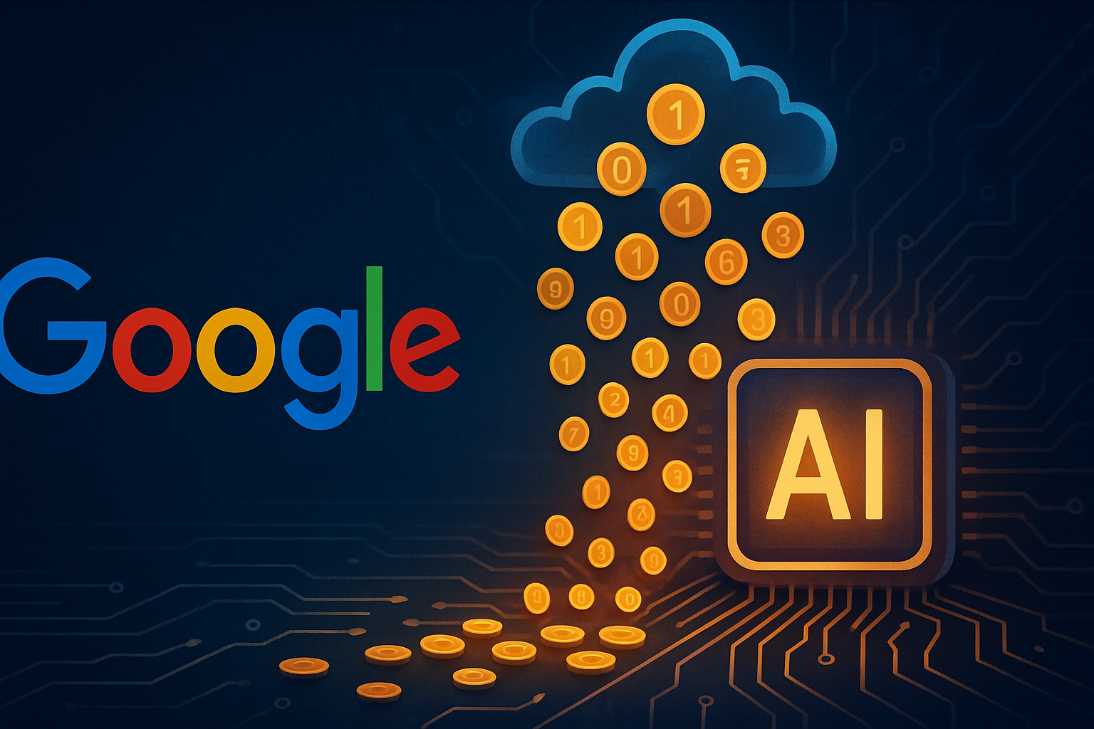 Обробка AI-токенів Google зросла у 50 разів за рік