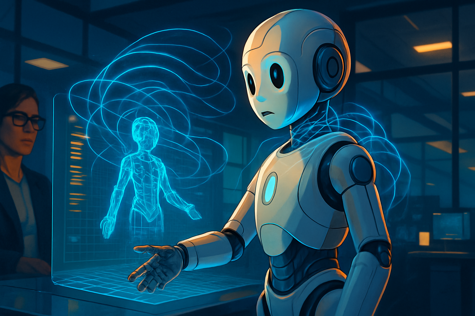 Robotar Behärskar Sociala Färdigheter Utan Mänsklig Övervakning