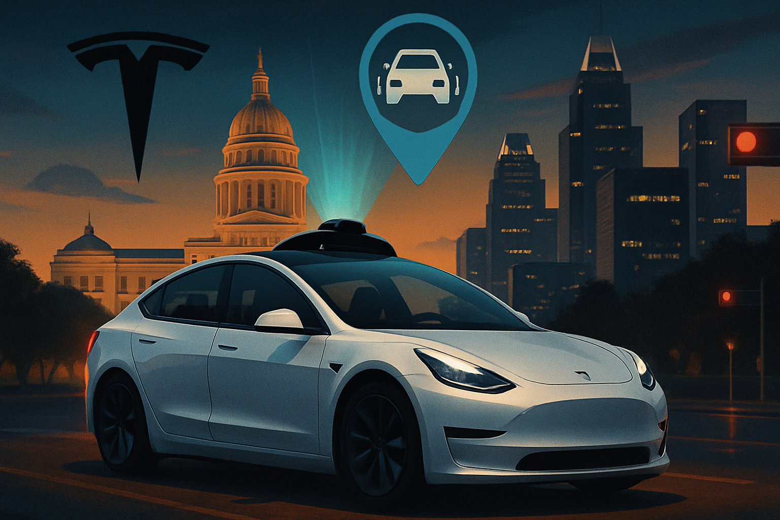 Tesla Memperkenalkan Teksi Tanpa Pemandu di Austin dengan Pemantau Keselamatan