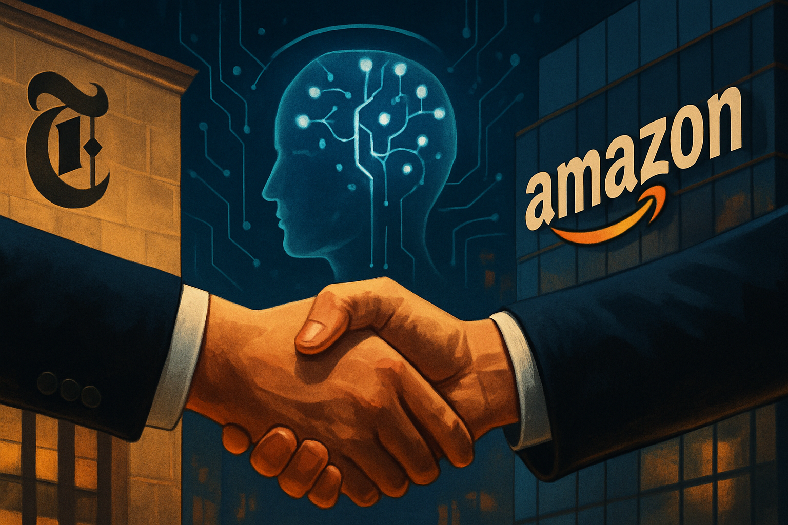 Le New York Times conclut un premier accord de contenu IA avec Amazon pour Alexa