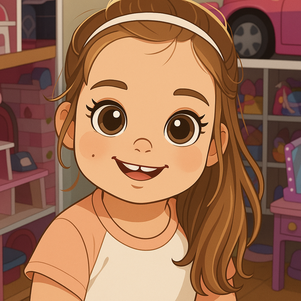 Transform image into cartoon doll style