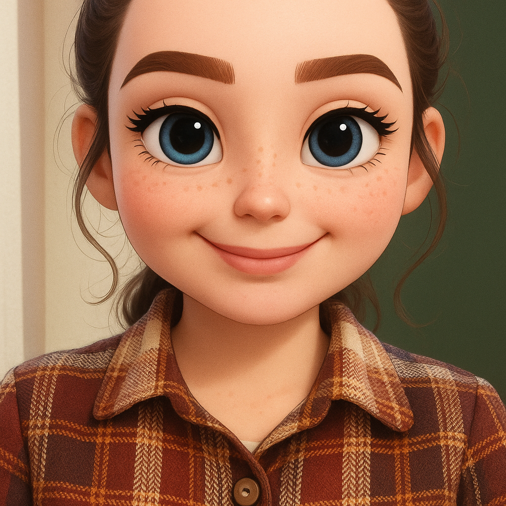 Transform image into cartoon doll style