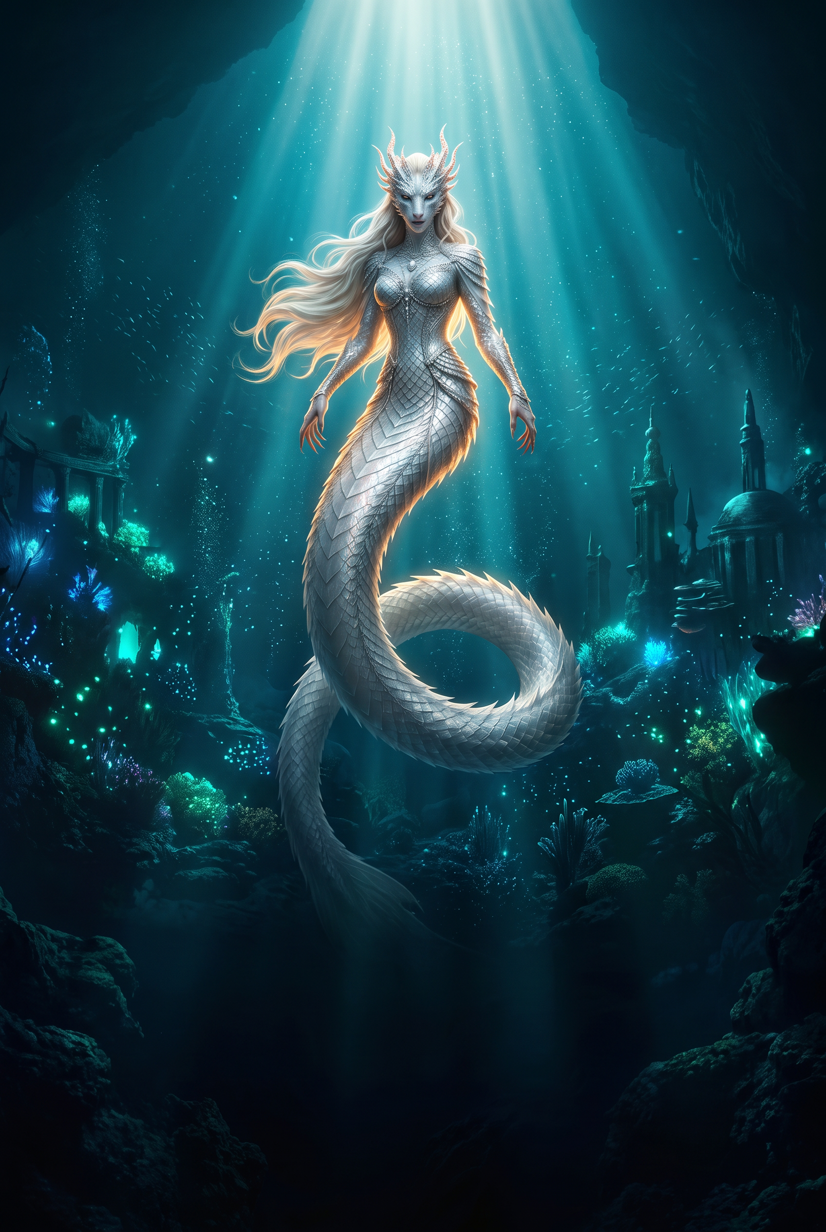 Awakening of the White Mermaid