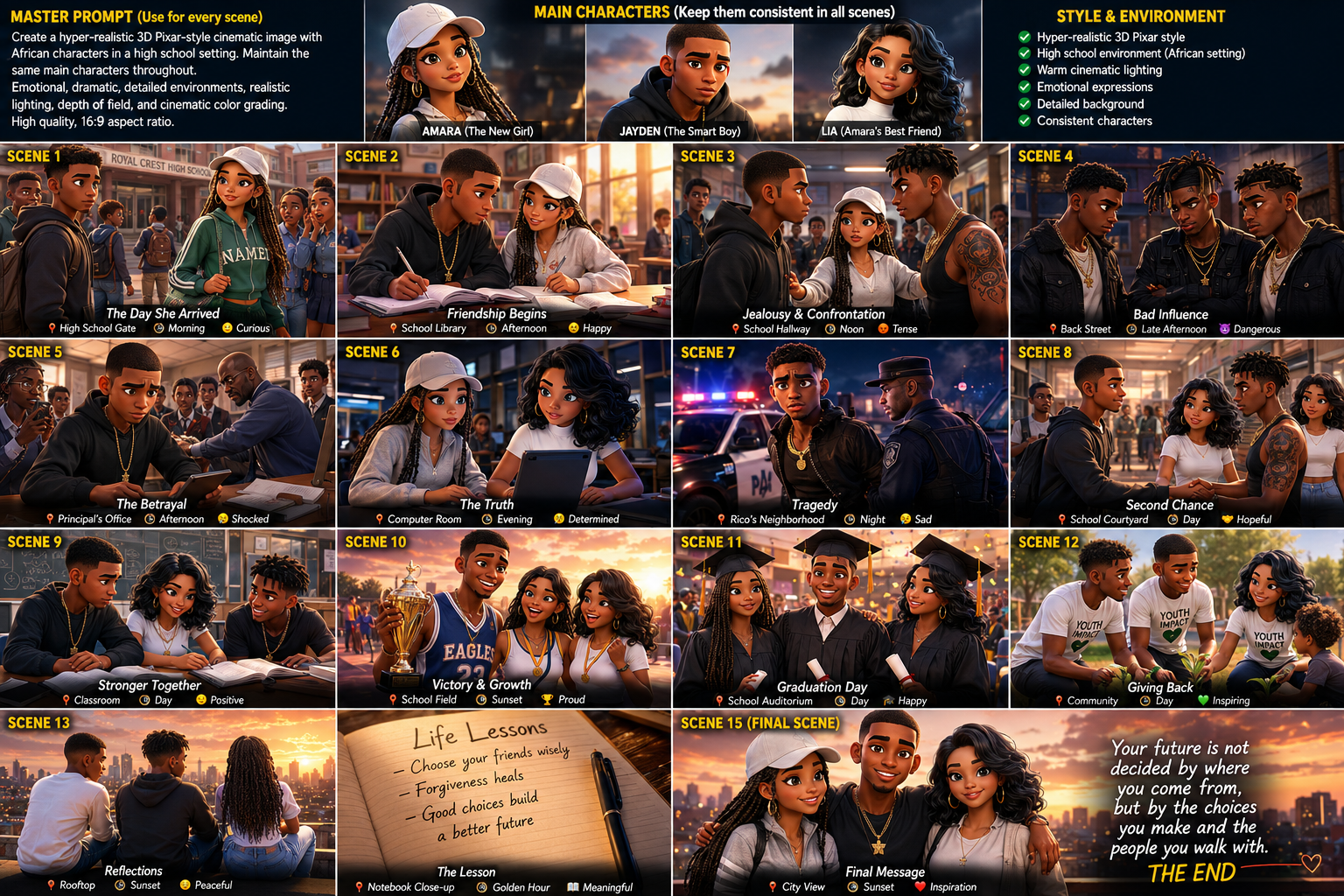 Text-to-video reference image