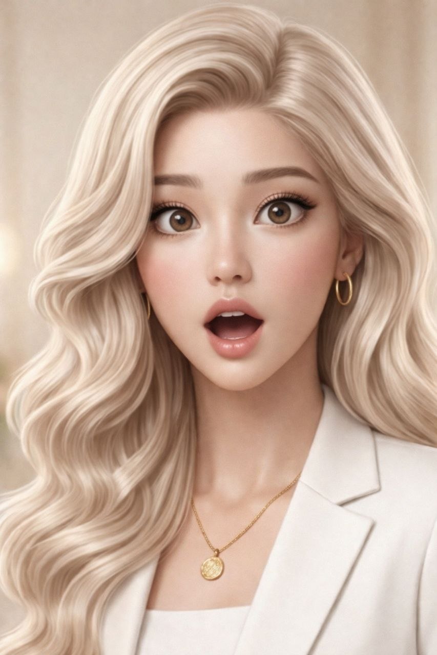 User uploaded image for cartoon transformation - Doll Style