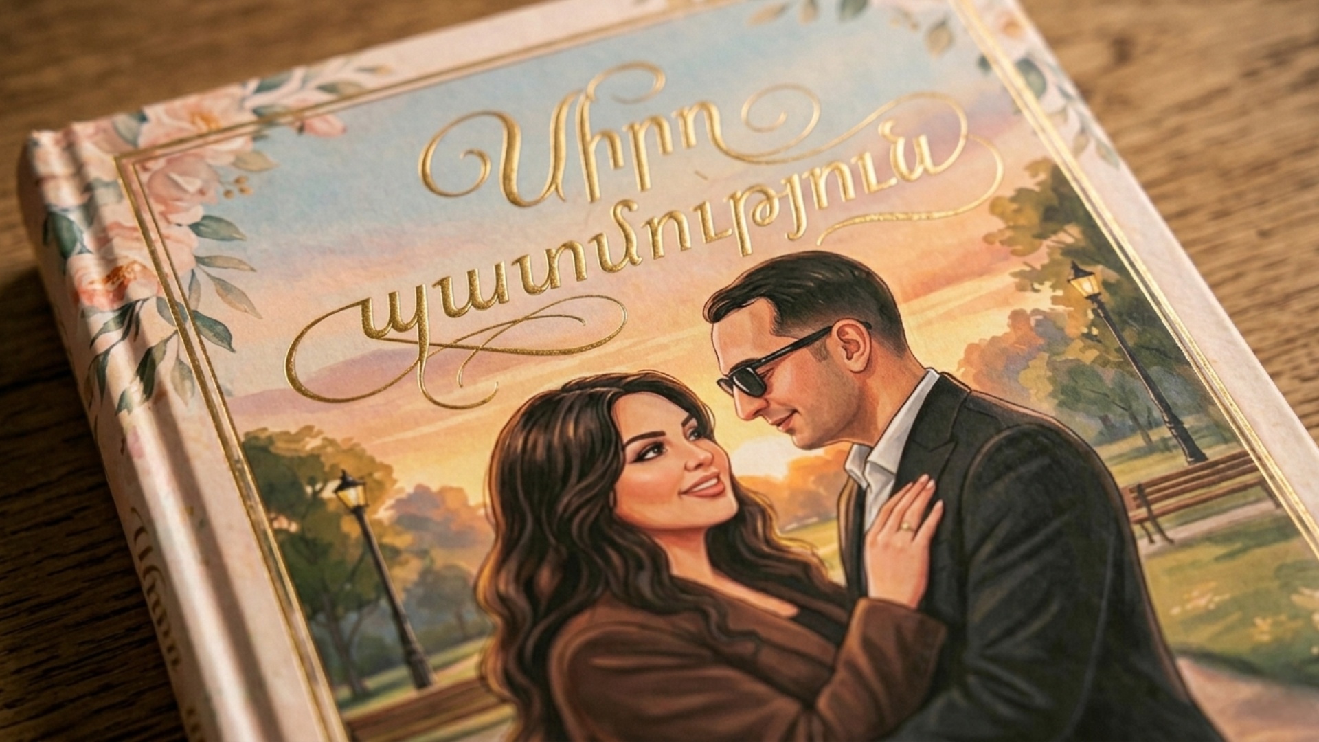 Книга медленно открывается, страницы плавно перелистываются, и на одной из страниц появляется вто...