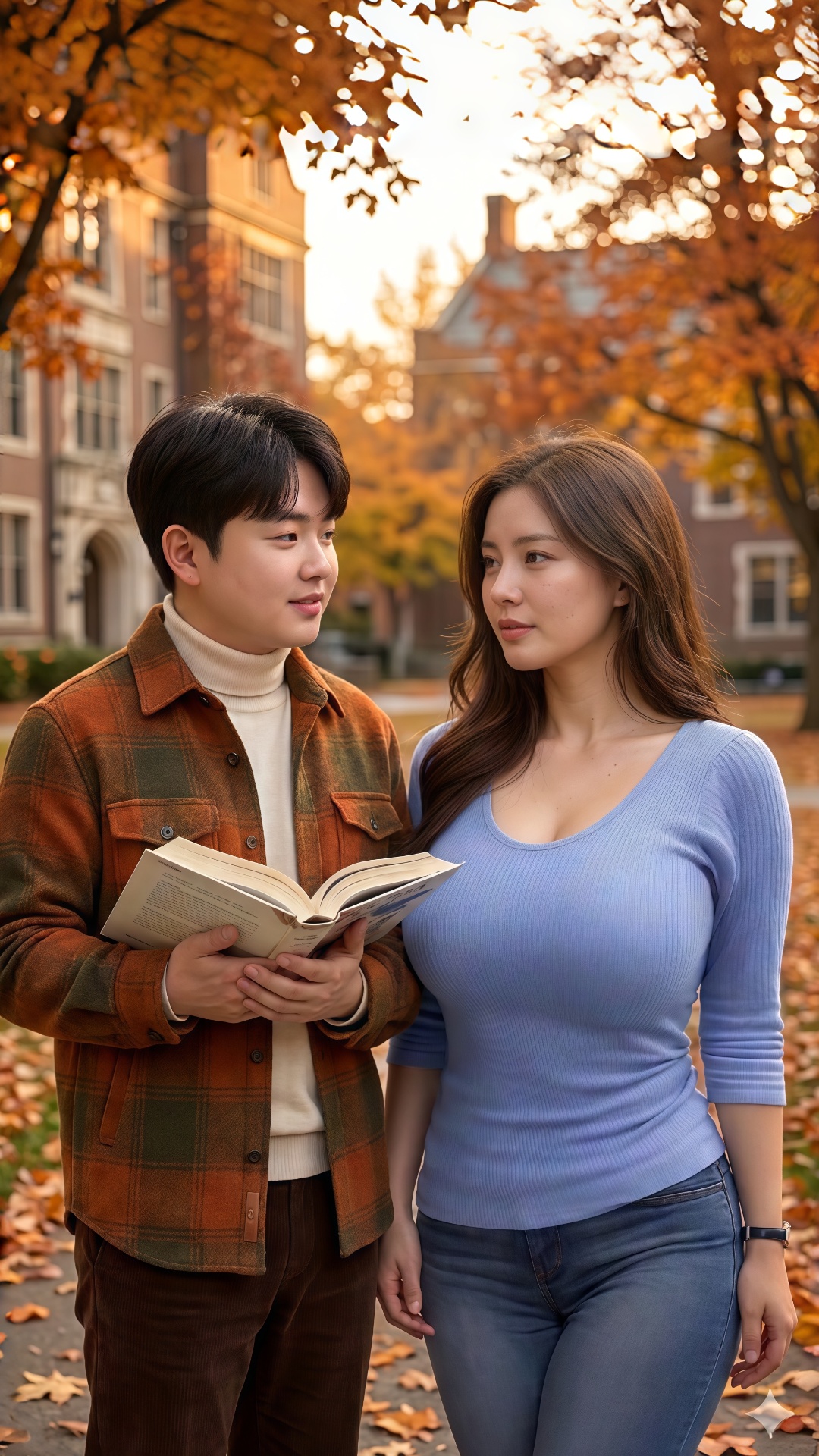 여기는 한국이다
여자가 말을 한다
여자의 얼굴이 클로즈업 된다.
"근데, 오빠! 양자역학 뜻이 뭐야?"

남자가 책을 넘기며 찾는다. 그리고 머리를 긁으며 말을 한다
"미안,...