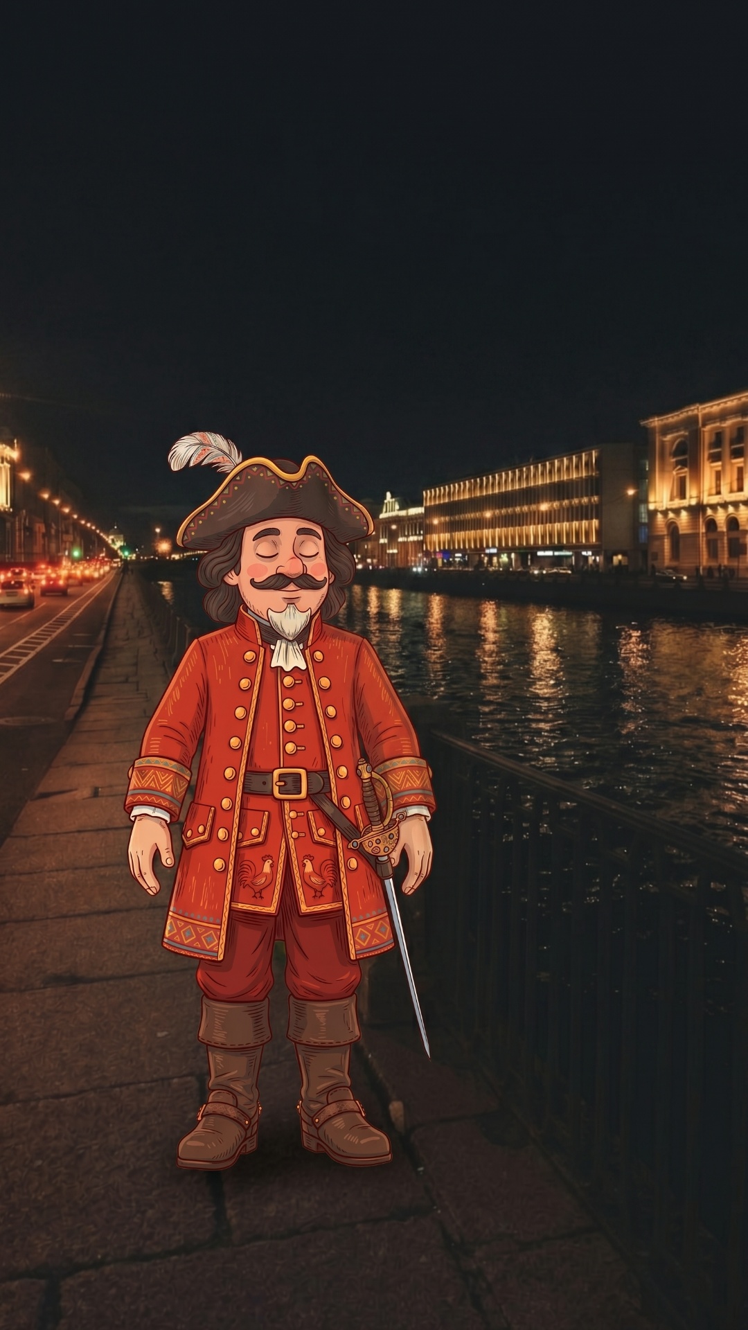 Стиль: Realistic 3D animation. Персонаж остаётся 3D без перехода в реализм. Фон остаётся реалисти...