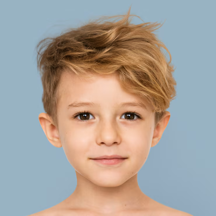 Mama Chicken — child photo for stylization