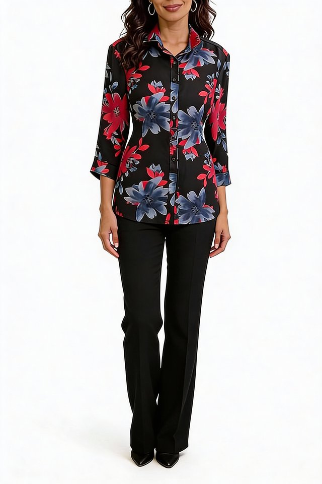 make the model walk up and then place hand on her hip.