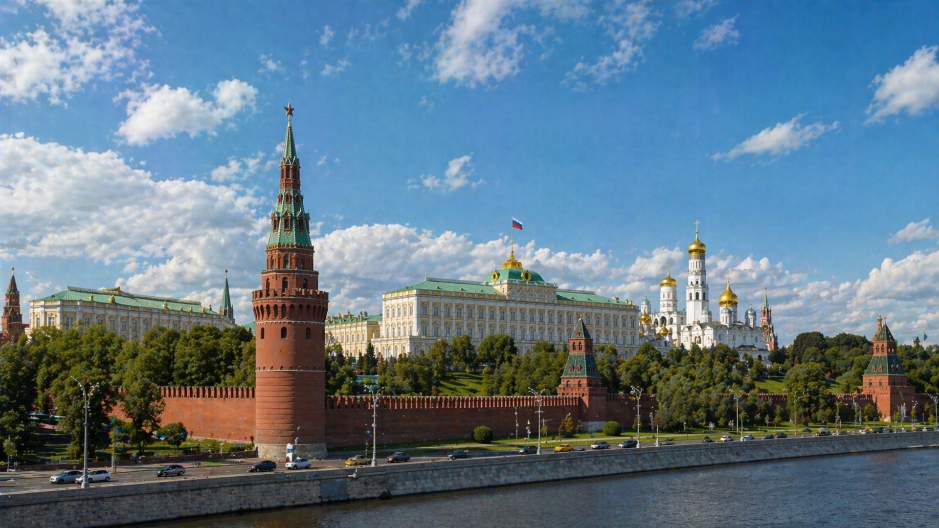 Subject: Москва, Московский Кремль  
Context: Документальная реконструкция истории Кремля  
Actio...