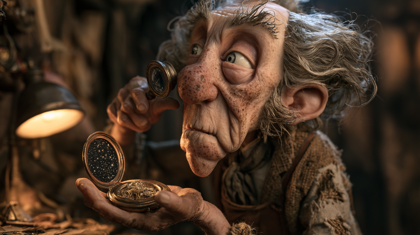 Olga_Surkova_A_Georgian_clockmaker_with_heavy_hooded_drooping_0792d5e8-d918-421a-ad7b-f1c6fc746ce...