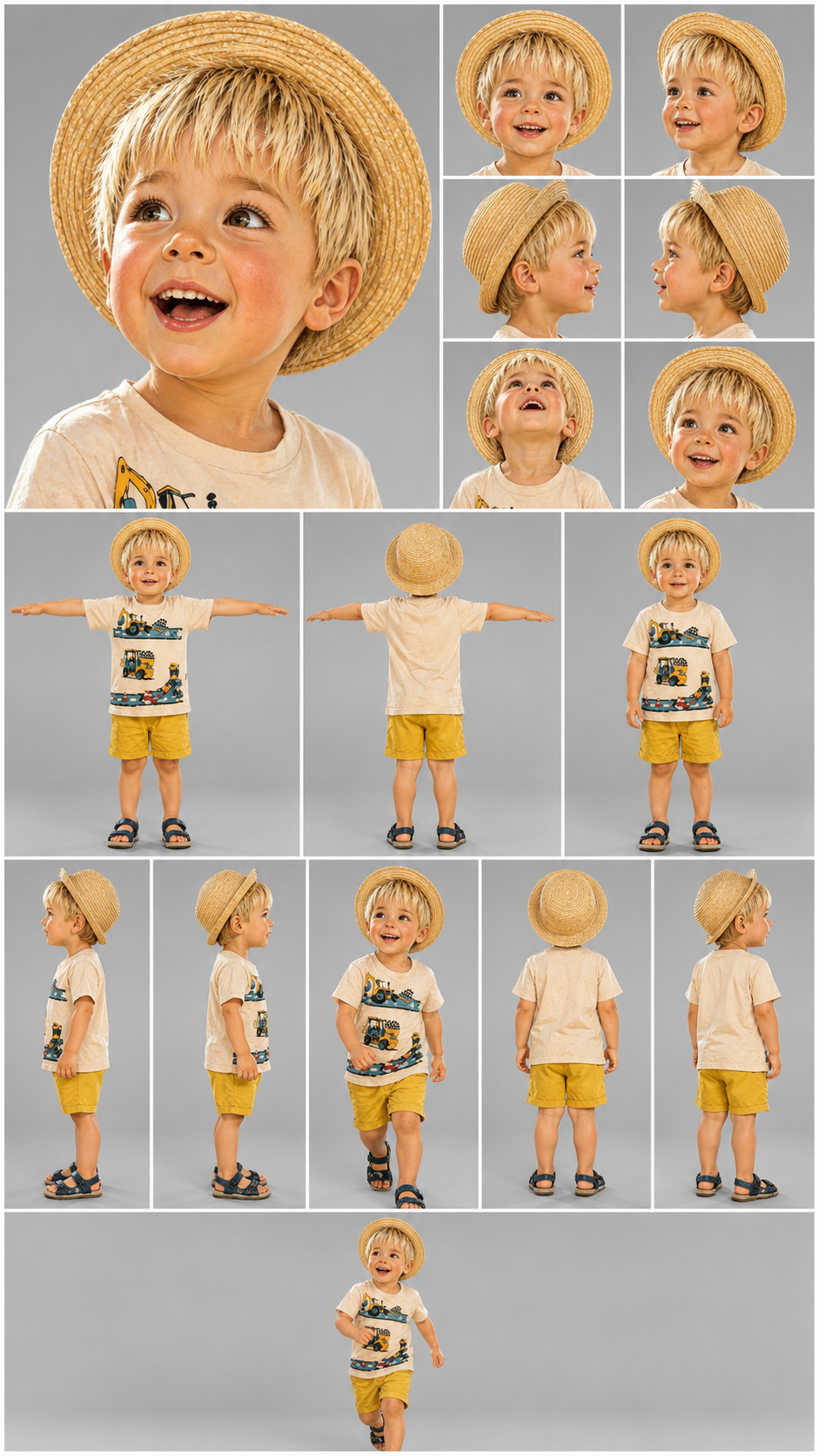 Mama Chicken — child photo for stylization