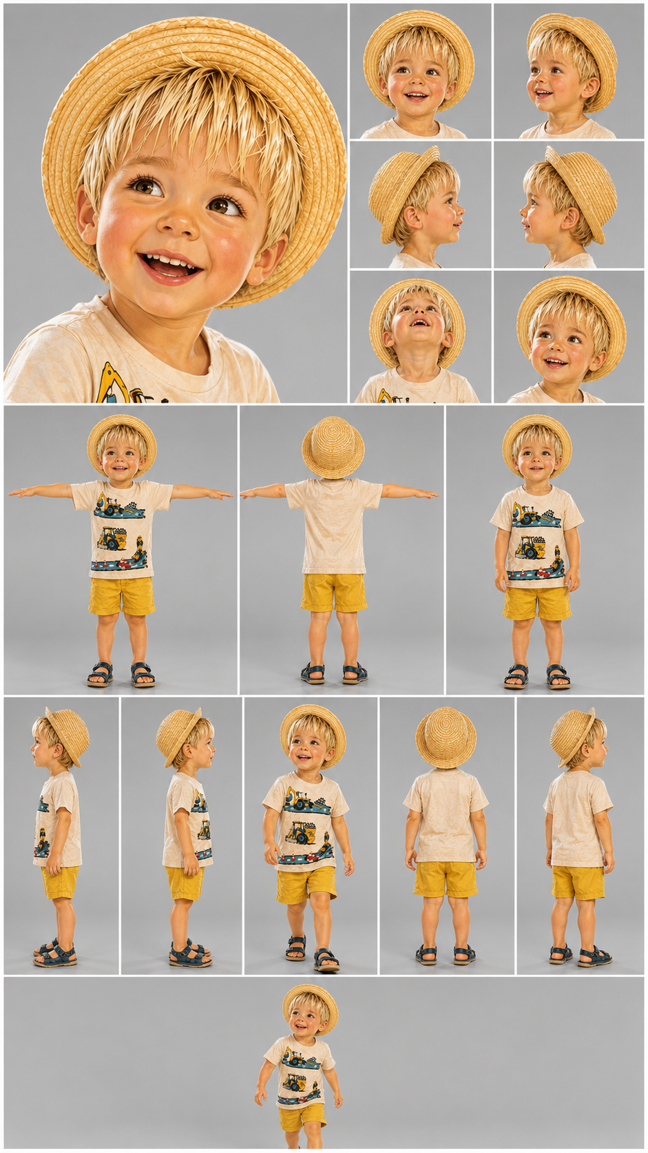 Mama Chicken — child photo for stylization