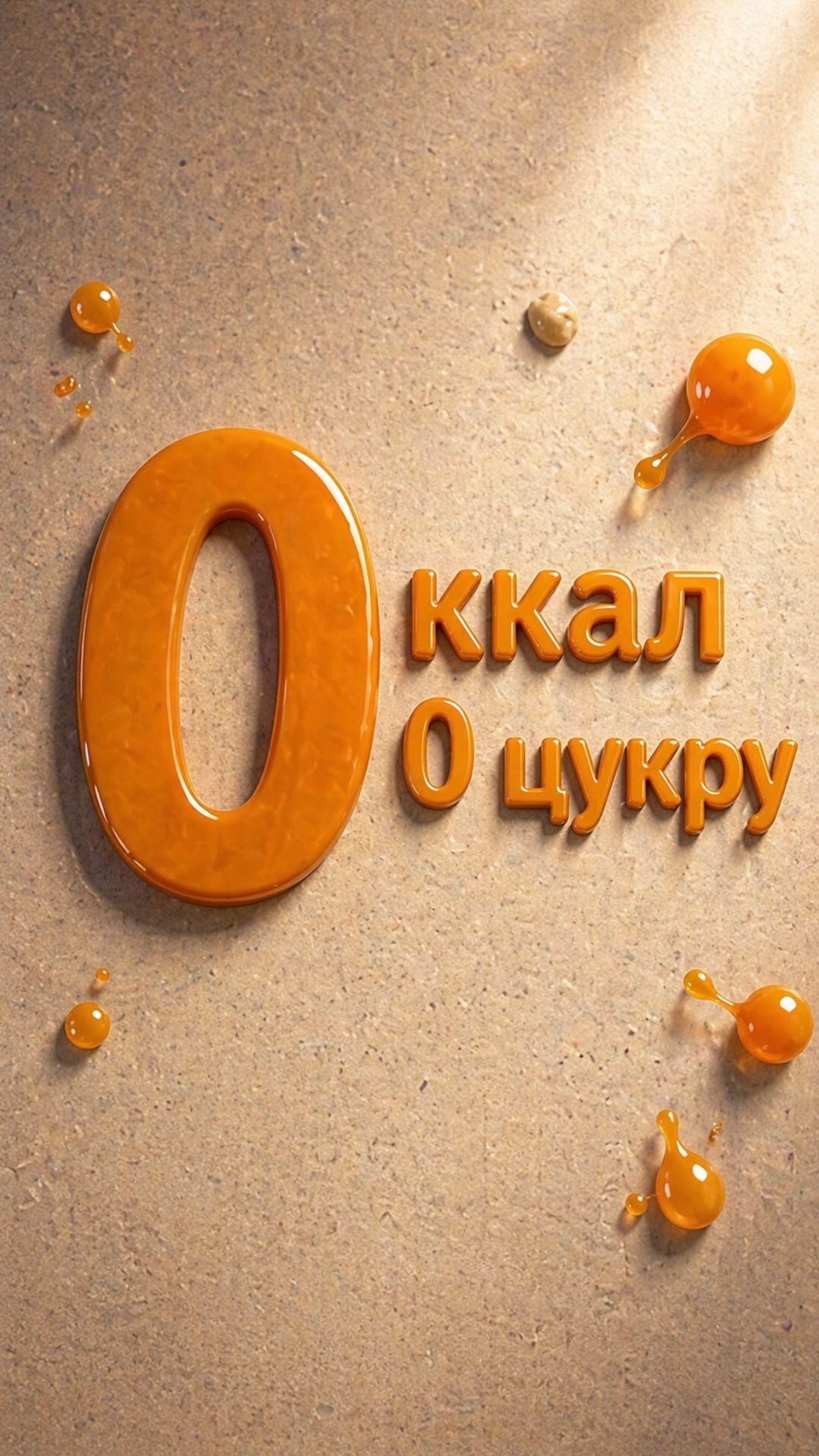 Говорить на українській мові «Нуль калорій — максимум смаку». Анімована уся сцена. Текст на фото ...