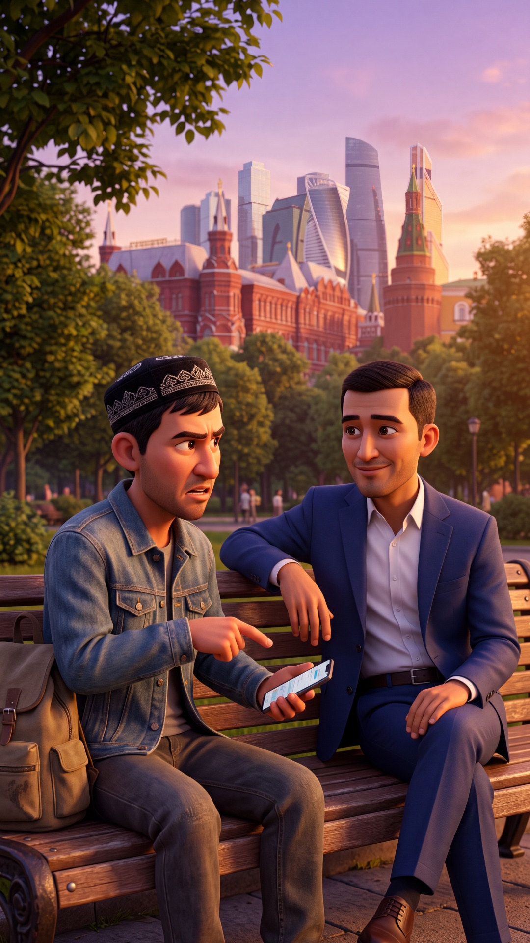 70% Pixar 3D animation 30% cinematic 4K, 9:16.
USE IMAGE 2 AS STYLE, CHARACTER AND LOCATION REFE...